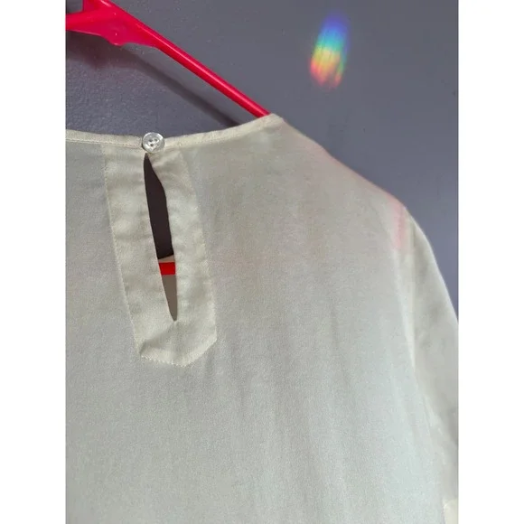 VTG Silk Blouse Luxury Femme Boss Office Escada Exclusive Neiman Marcus Small - Picture 6 of 6